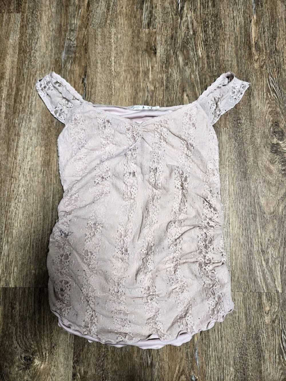 Dynamite Pink Lace Camisole Size Large